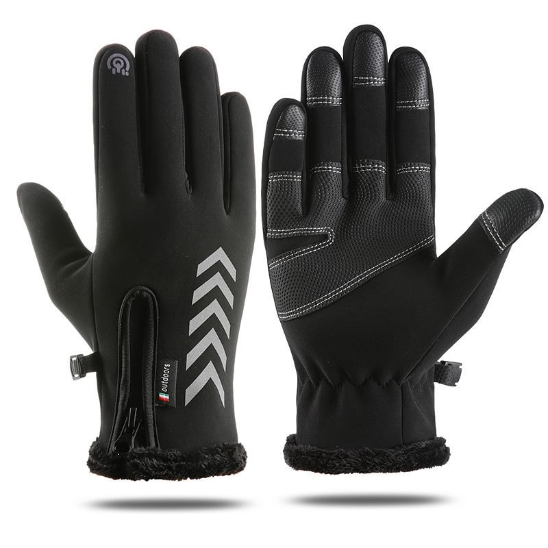 Men's Outdoor Warm Waterproof Motorcycle Ski Touch Screen Gloves-Compassnice®