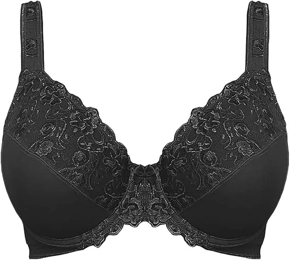 Triumph - 3 bucăți 🔥Sutien de dama cu dantela florala marime plus