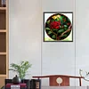 2pcs Diamond Painting -DIY Round Drill Stained Glass Rose