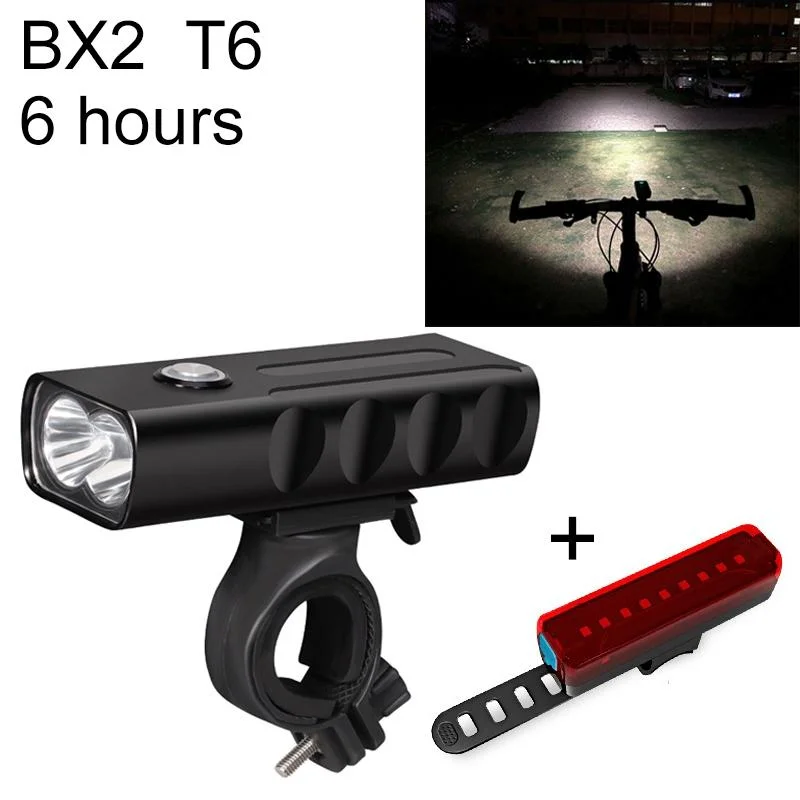 BX2 USB Charging Bicycle Light Front Handlebar Led Light 