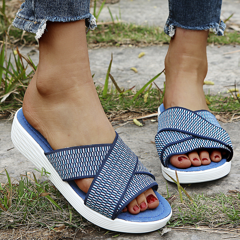 Skechers Wide Fit Memory Foam Gel Infused - Park Art