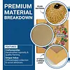 (25x25cm)DIY Pearl Painting Xmas Framed Handmade Pearl Material Art Kit Living Room Decor