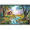 Creek forest  | Full Round Diamond Painting Kits