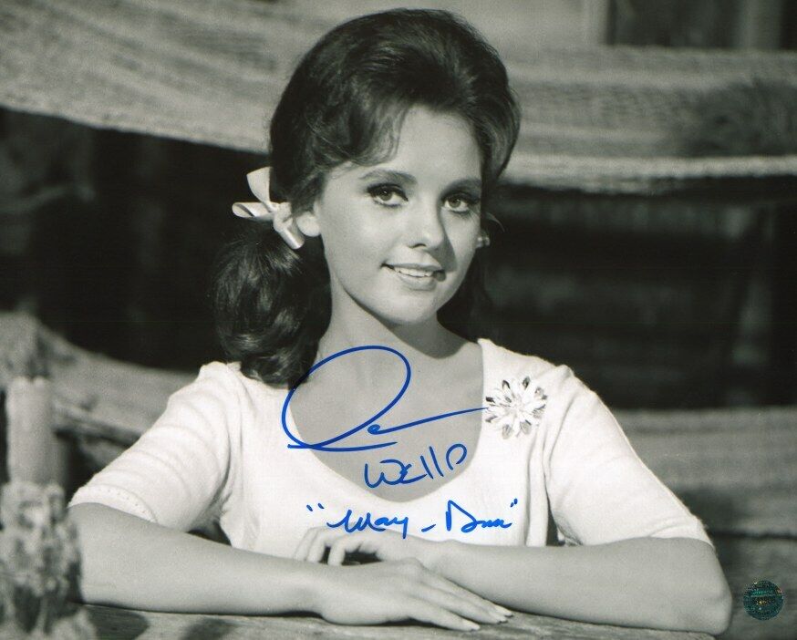 DAWN WELLS Autographed Original 8x10 Photo Poster painting LOA TTM