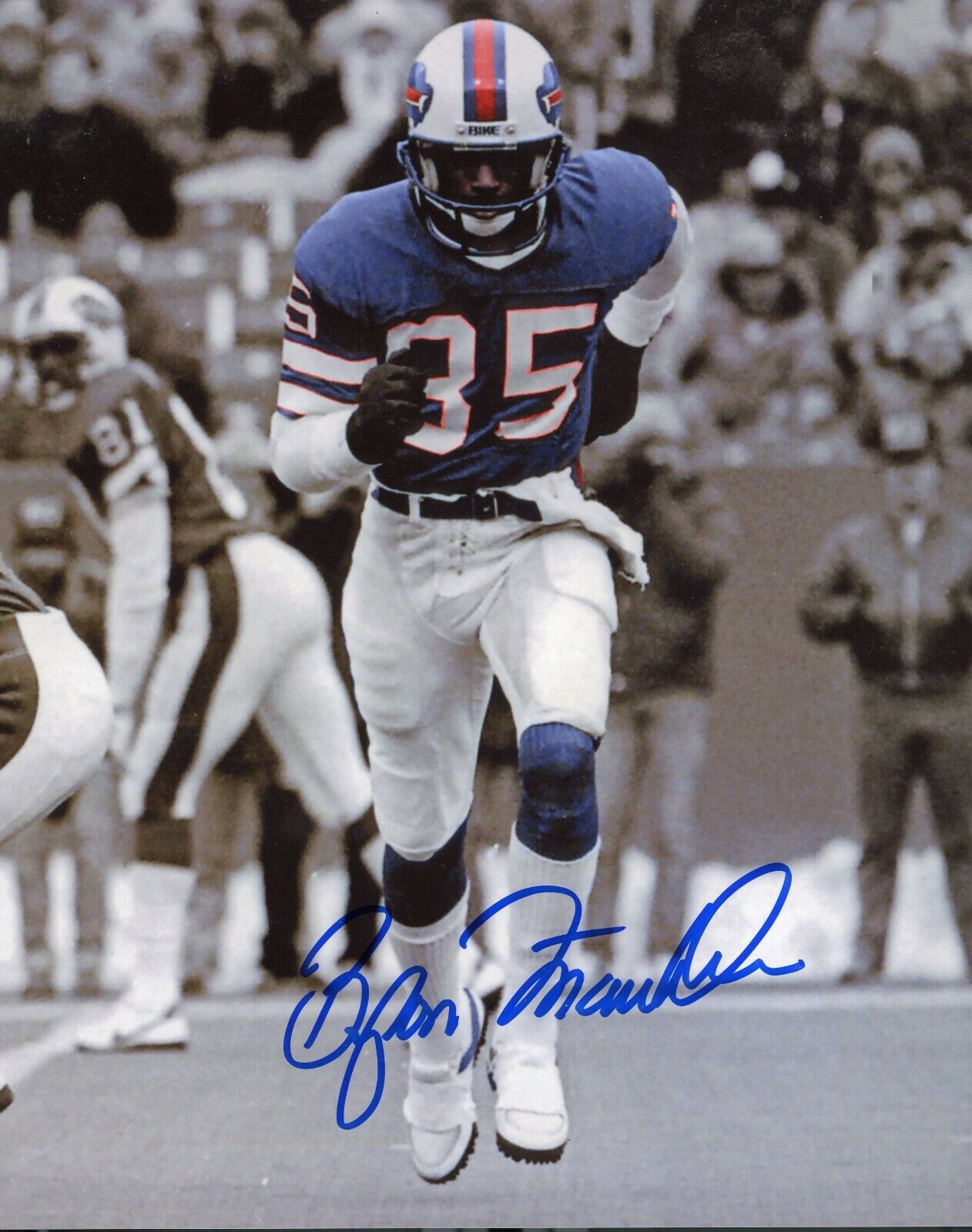 Byron Franklin Autographed 8x10 Buffalo Bills #3