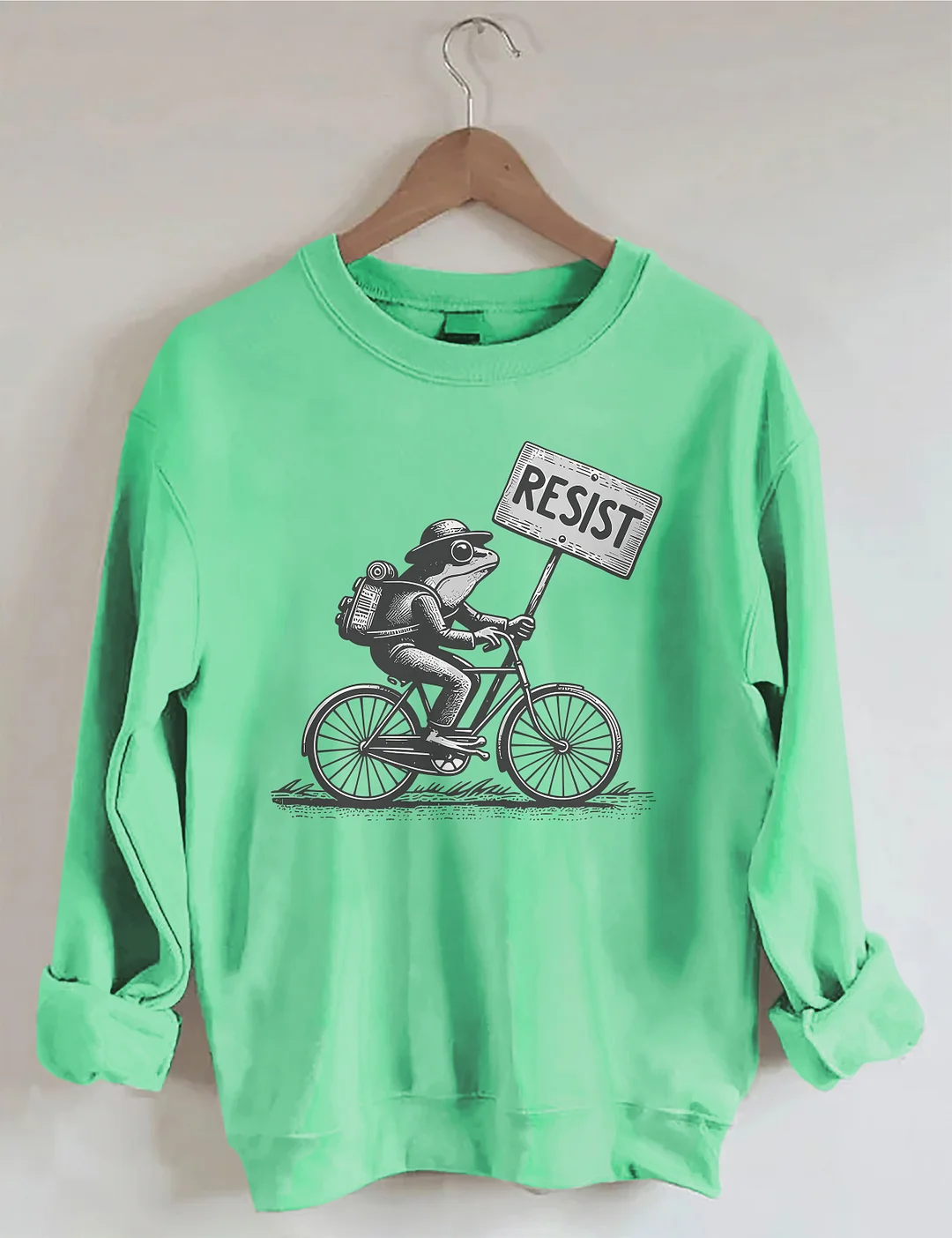 Portland Frog Resist Sweatshirt