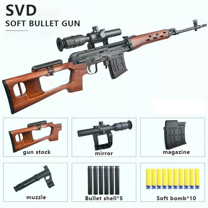 SVD Sniper Rifle Toy