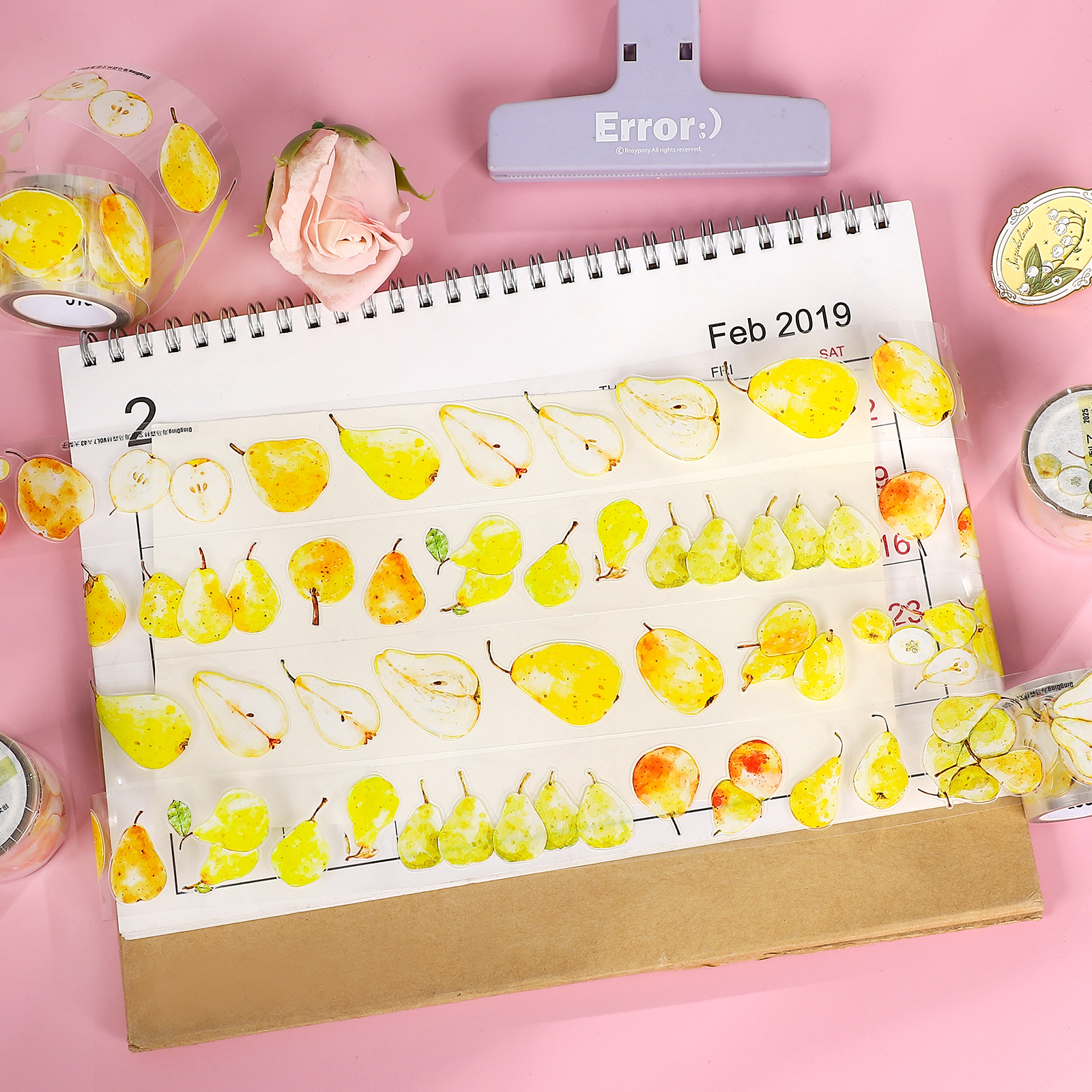 PET 테이프 - 35mm*500cm 딩딩 귀여운 배