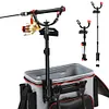 Telescopic Fishing Rod Rack Adjustable Fishing Rod Holder Heavy Duty for Fishing