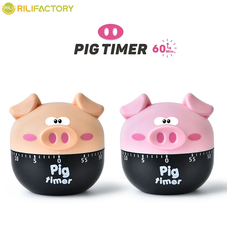 Cartoon Pig Timer Rilifactory
