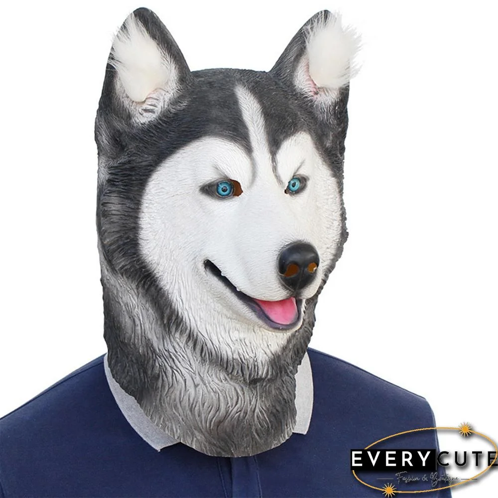 Halloween Wolf Mask Halloween Masquerade Animal Party Full Head Mask