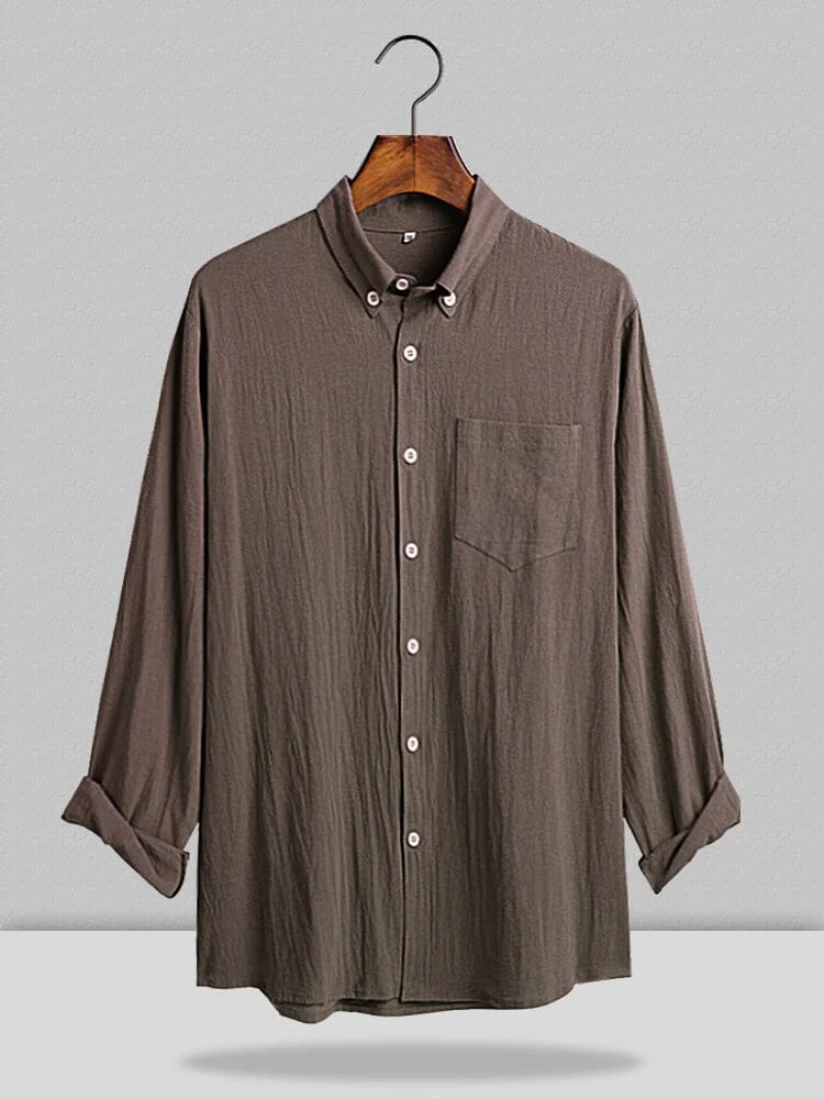 Long Sleeves Shirt With Botton