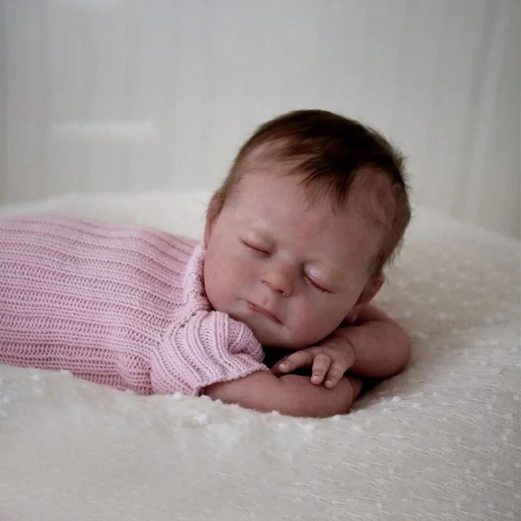 20" Sleeping Reborn Girl Supper Lovely Lifelike Reborn Cloth Body Baby Doll Named Yayuka - Reborndollsshop®-Reborndollsshop®