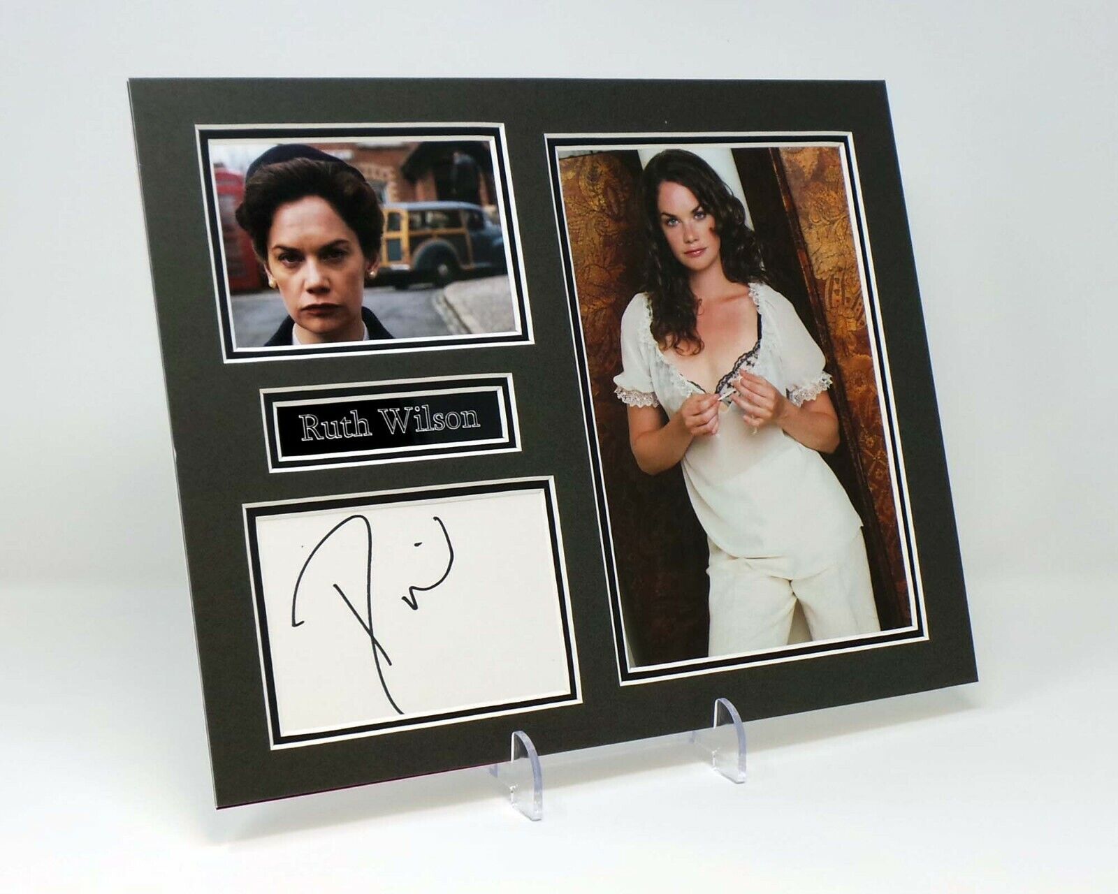 Ruth WILSON Signed Autograph Mounted Photo Poster painting Display 3 AFTAL COA Jane Eyre Actress