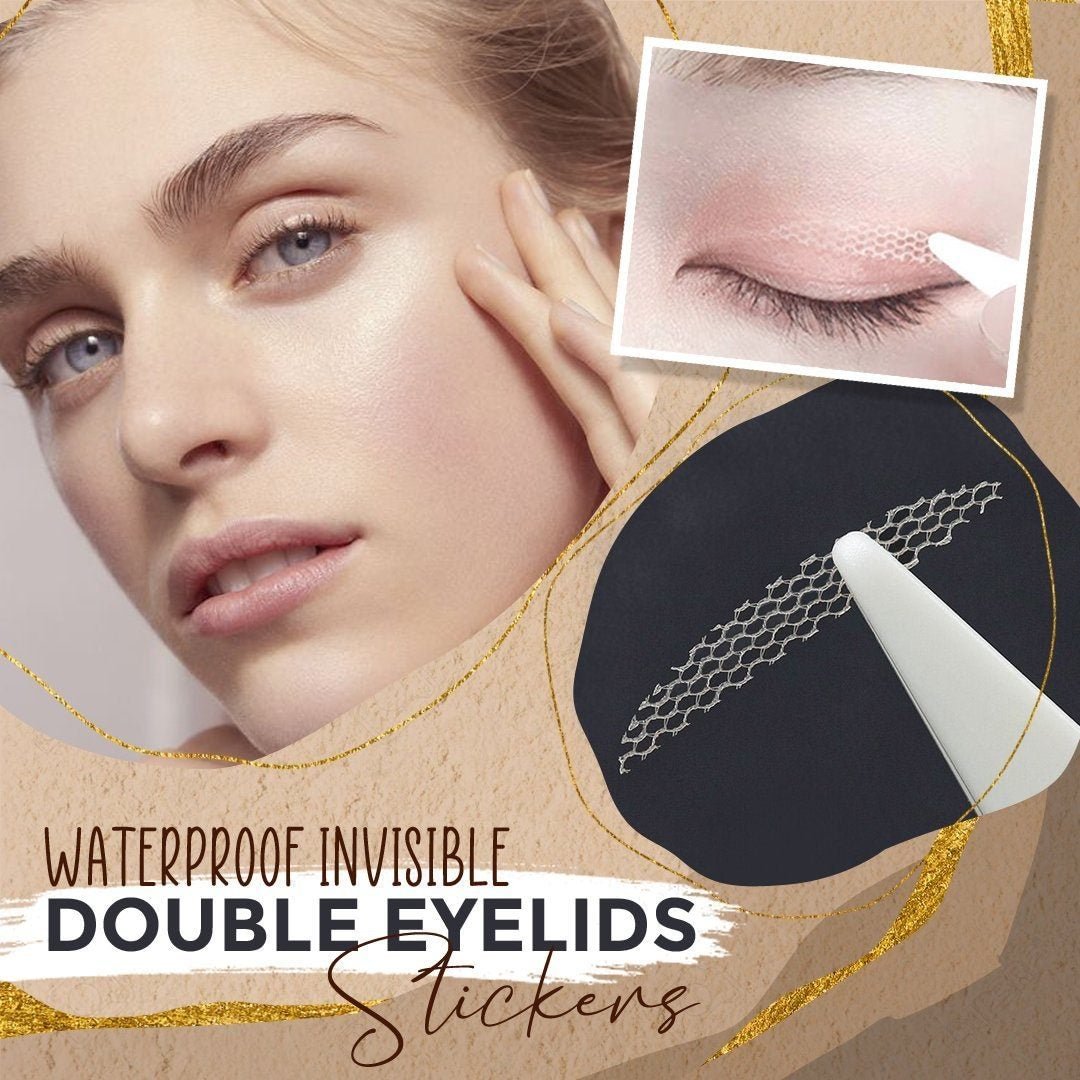 GLUE-FREE INVISIBLE DOUBLE EYELID STICKER (120 Strips)