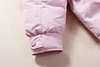 Baby Girl Boy Down Outfit Suit Warm Overalls Sets 2 Pcs