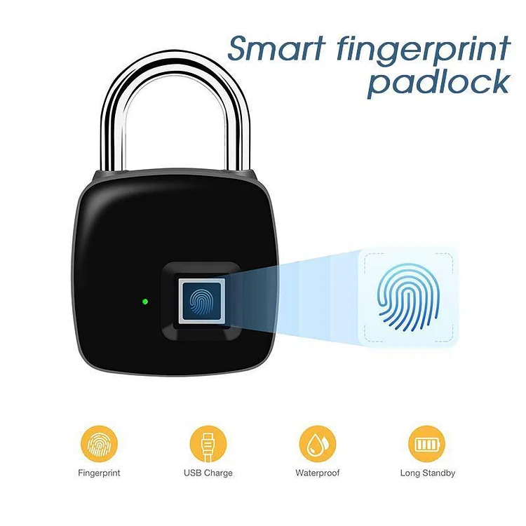 Fingerprint Padlock | 168DEAL