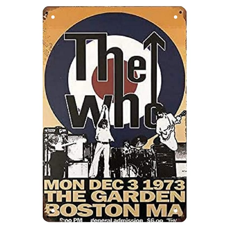 【20*30cm/30*40cm】The Who - Vintage Tin Signs/Wooden Signs