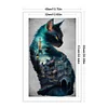 Cat Scenery-11CT Stamped Cross Stitch 40*70cm(Big Size)