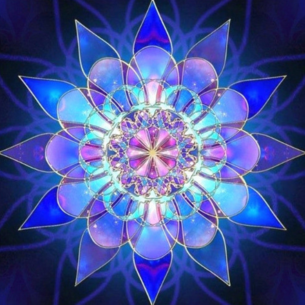 

40*40CM - Square Drill Diamond Painting - Mandala, 501 Original