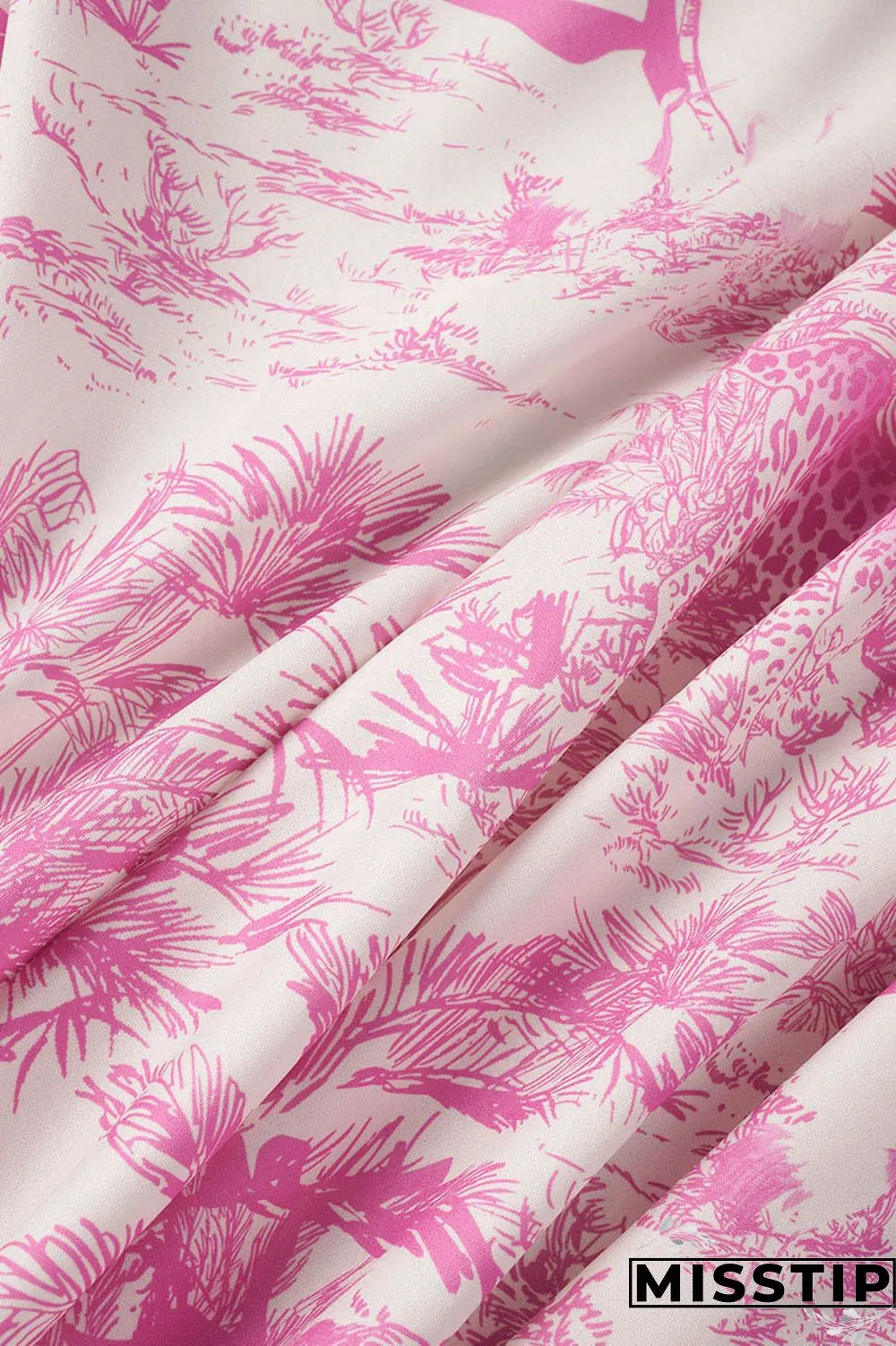 Orange Casual Print Patchwork Shirt Collar Long Sleeve Dresses