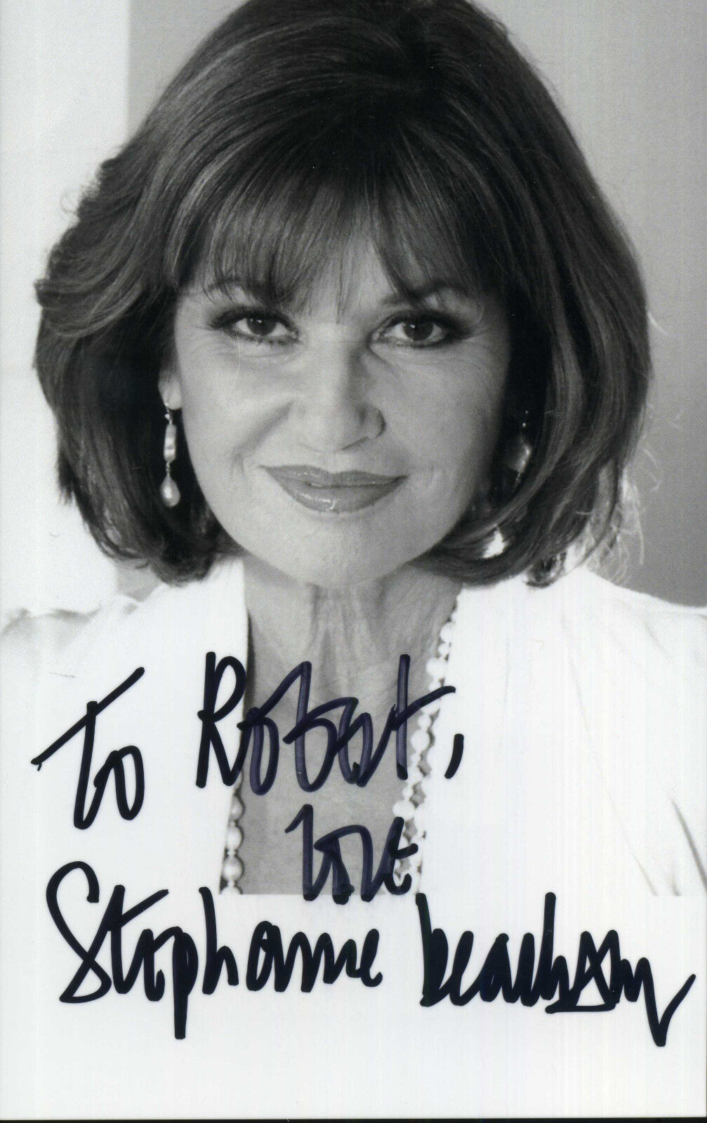 STEPHANIE BEACHAM Signed Photo Poster paintinggraph - Film & TV Actress DYNASTY Tenko preprint