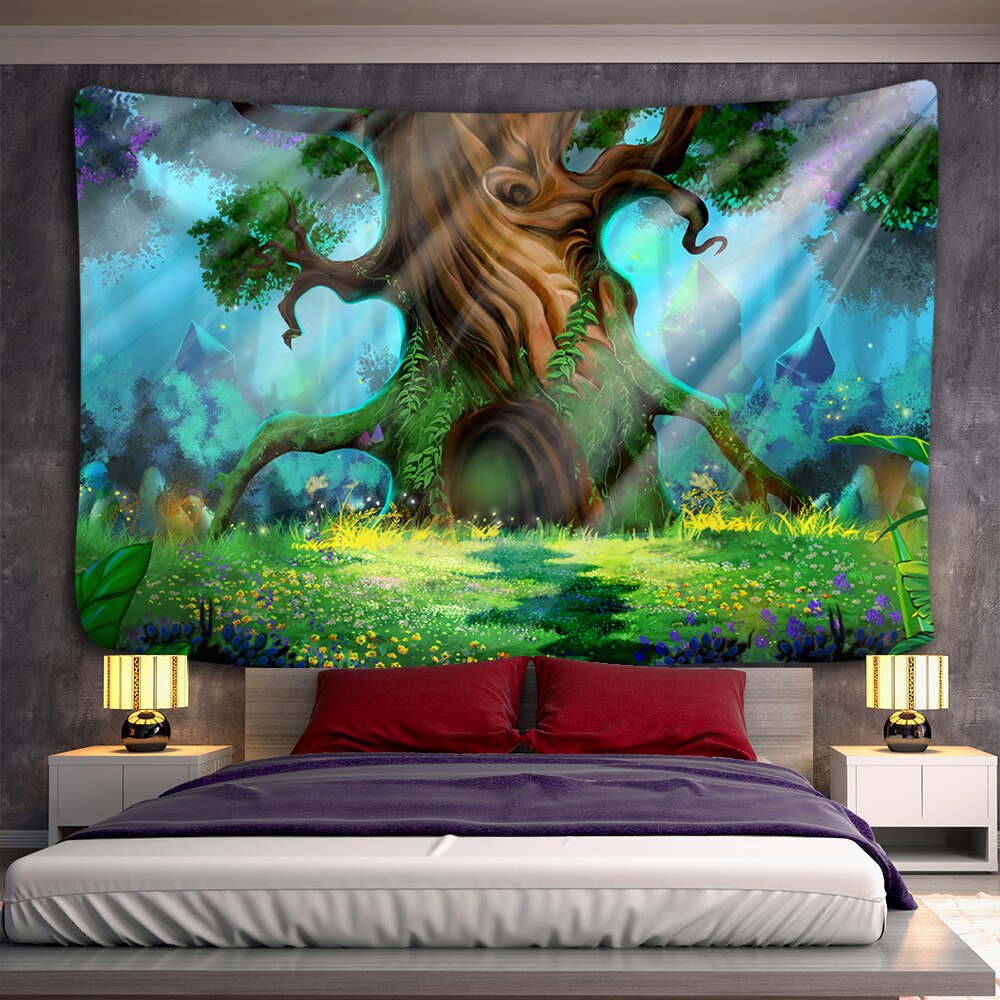 

Wall Tapestry - Wishing Trees 3D Print-150*130cm, 501 Original