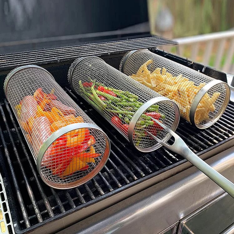 Stainless Steel Barbecue Cooking Grill Grate(Set of 3)
