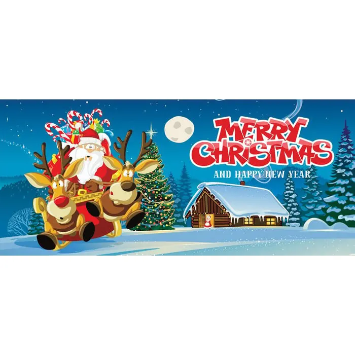 Santa's Take Off Garage Door