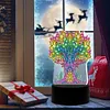 DIY Diamond Painting 7 Color Night Light Lamp Home Decoration Ornament Gift Kit(Tree)