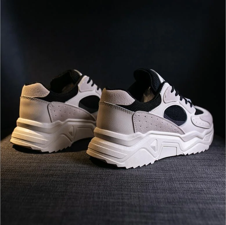 Woherb Autumn Casual Sport Sneakers Women Thick Bottom Shoes Fashion Women's Round Toe Breathing Flats Female Vulcanize Shoes
