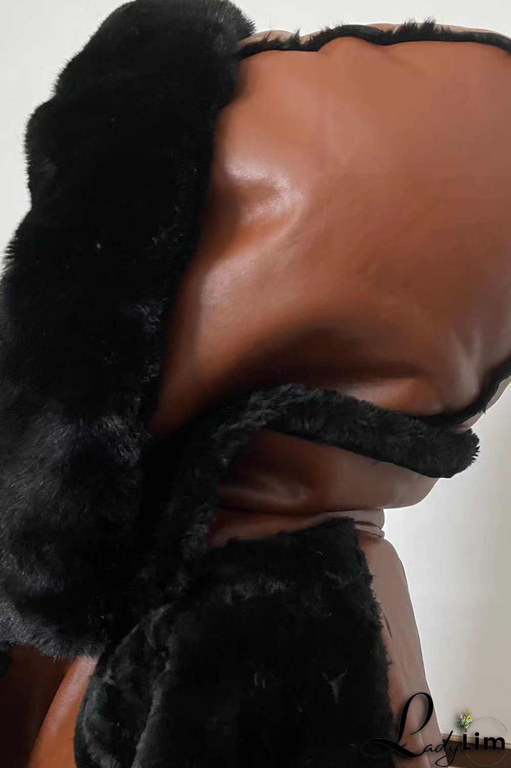 Red Fashion Street Patchwork Patchwork With Belt Hooded Collar Outerwear