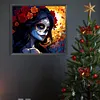 >SALE<5D DIY Full Round Drill Diamond Painting Day of the Dead Girls Kit Decor 35x30cm