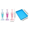 (US Only)3Pcs Vase Shape Diamond Painting Pen with Tray and Clay for Beginners (Vase)
