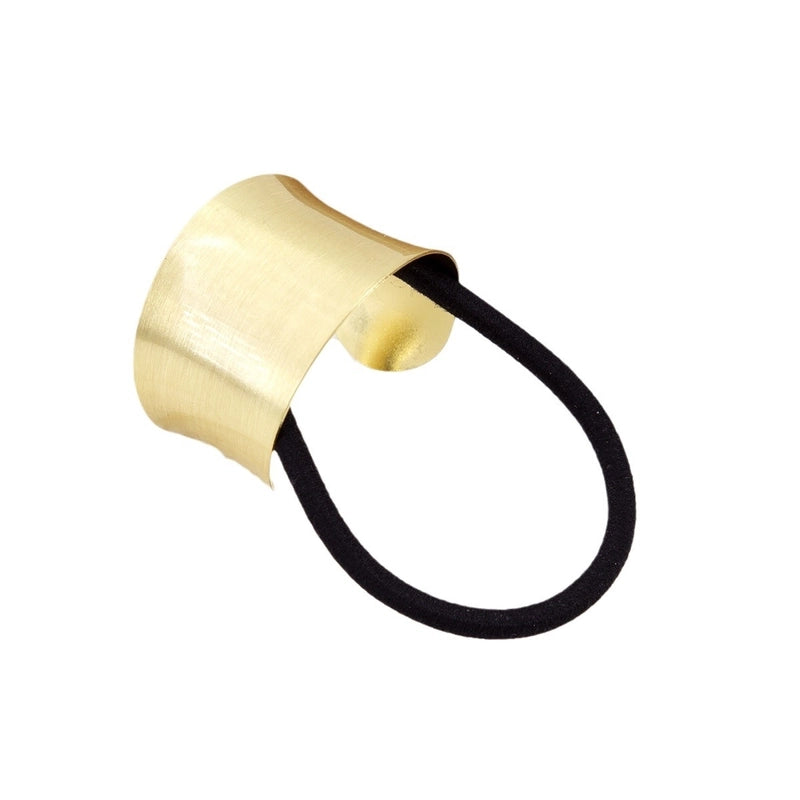 Women’s Minimalist Semicircle Rectangle Alloy Hair Tie