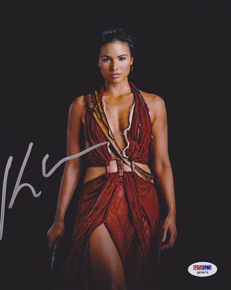 Katrina Law SIGNED 8x10 Photo Poster painting Mira Spartacus PSA/DNA AUTOGRAPHED