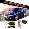 Car Keyless Entry System Button LED Keychain Central Door Lock Kit 410/T112