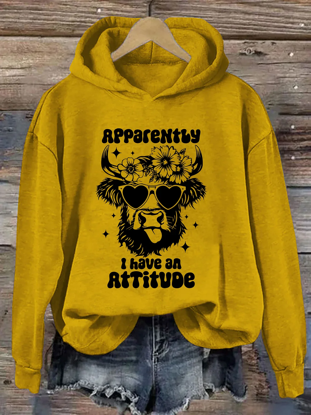 Apparently I Have An Attitude Hoodie