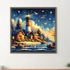 Diamond Painting-DIY Full Round Drill Lighthouse(40*40CM)