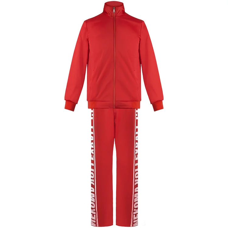 Kozume Kenma Red Set Outfits Cosplay Costume Halloween Carnival Suit