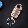 Keychain Lighter and Flashlight Rechargeable 5 in 1 Multi-Tool, All-in-One Rechargeable Electric Keychain Lighter, Carabiner Flashlight