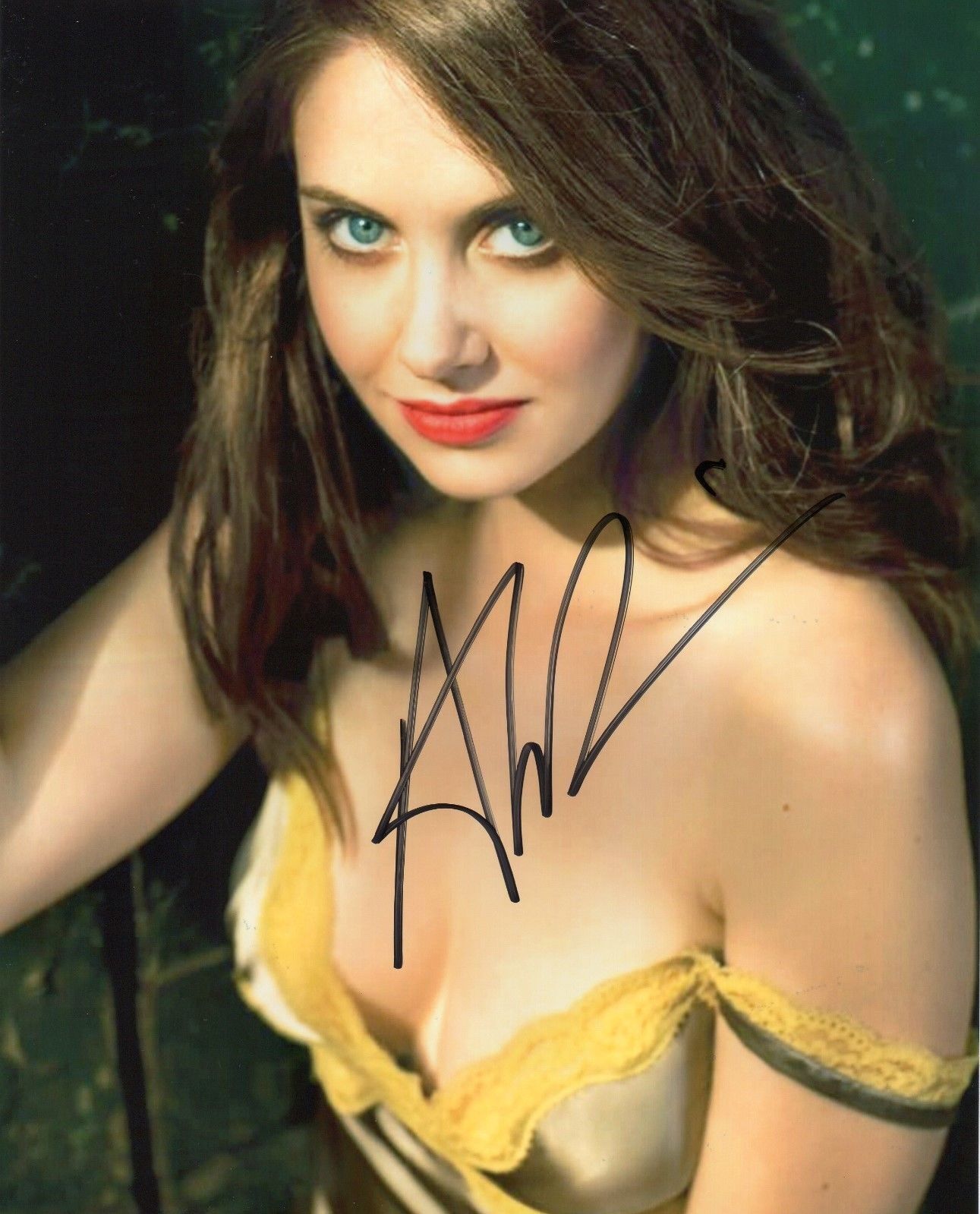 ALISON BRIE AUTOGRAPHED SIGNED A4 PP POSTER Photo Poster painting PRINT 7