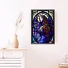 uk.everydayedeals (Limited Stock)Diamond Painting - Round AB Drills - Glass Lady(45*65cm)