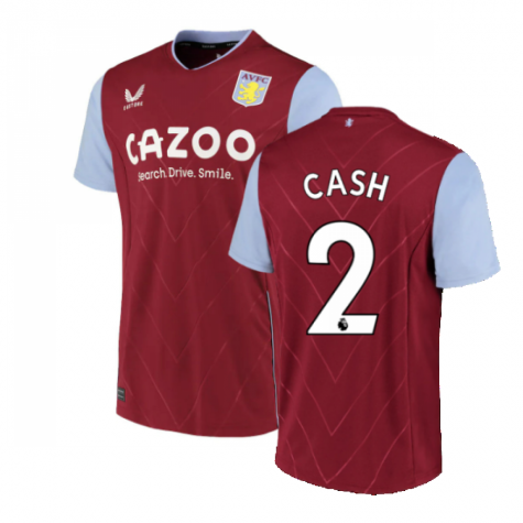Aston Villa Matty Cash 2 Home Shirt Kit 2022-2023