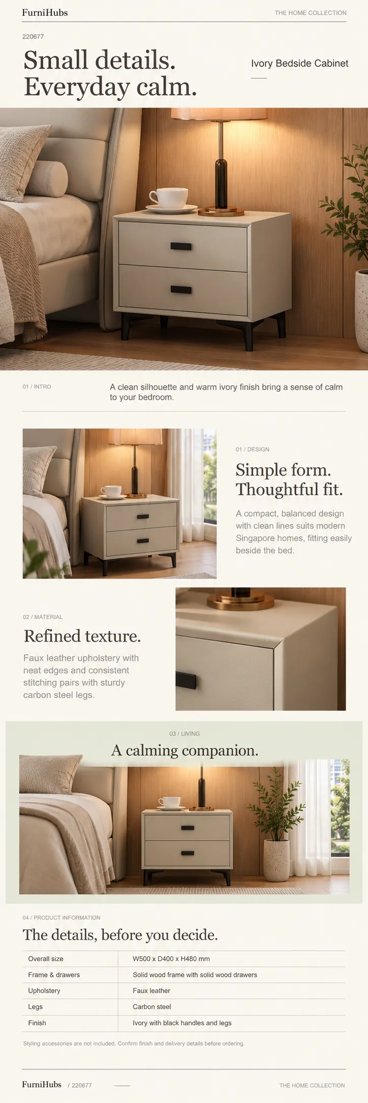Bedside Table 220677