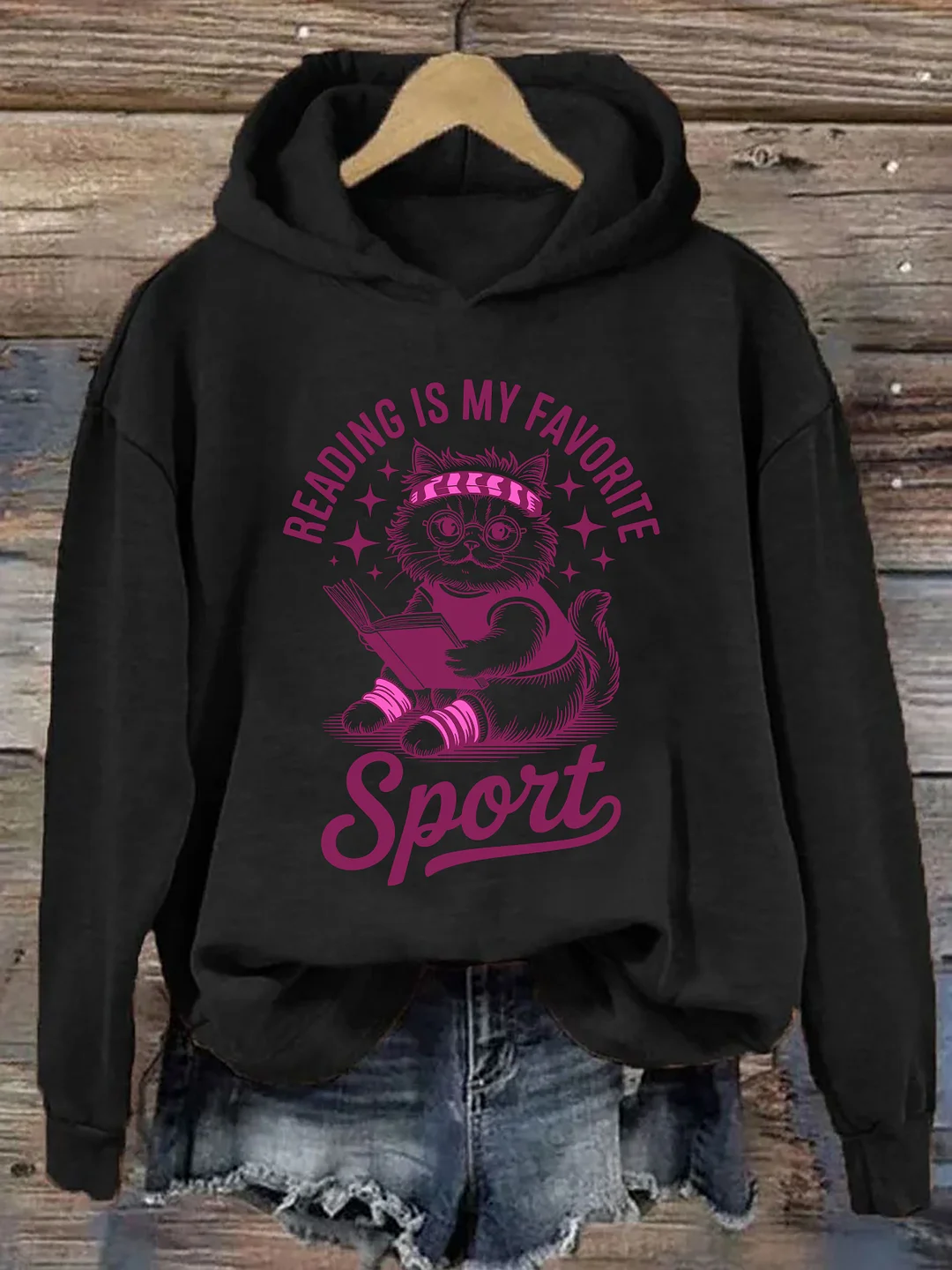 Reading Is My Favorite Sport Hoodie