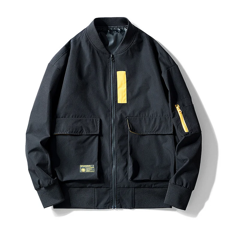 Men's Fashion Tooling Jacket Spring and Autumn 2023 New Casual Baseball Uniform Jacket Harajuku Men's Clothing Hot Sale Jacket Men