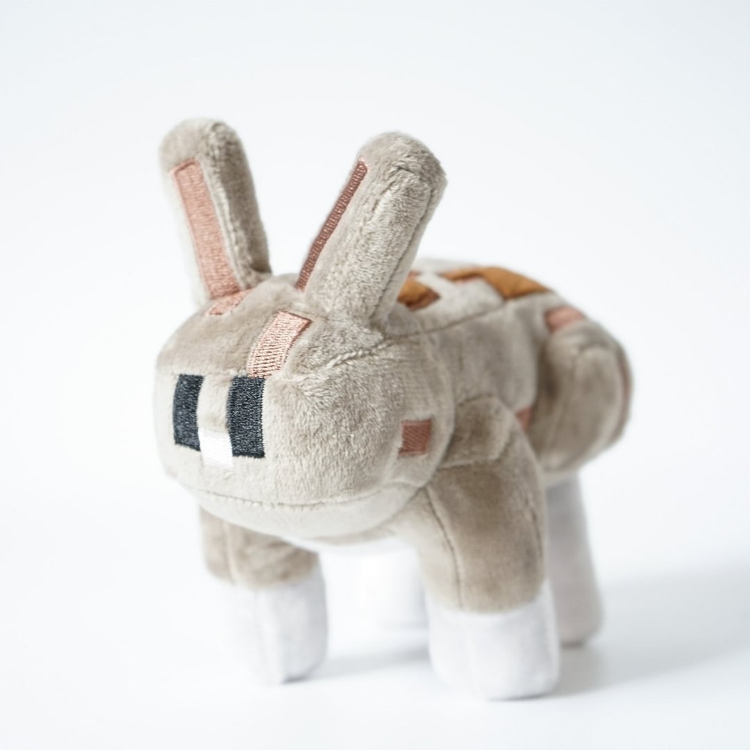 Minecraft Rabbit Plush Toy Soft Stuffed Doll Kids Adults Home Decoration Holiday Gifts