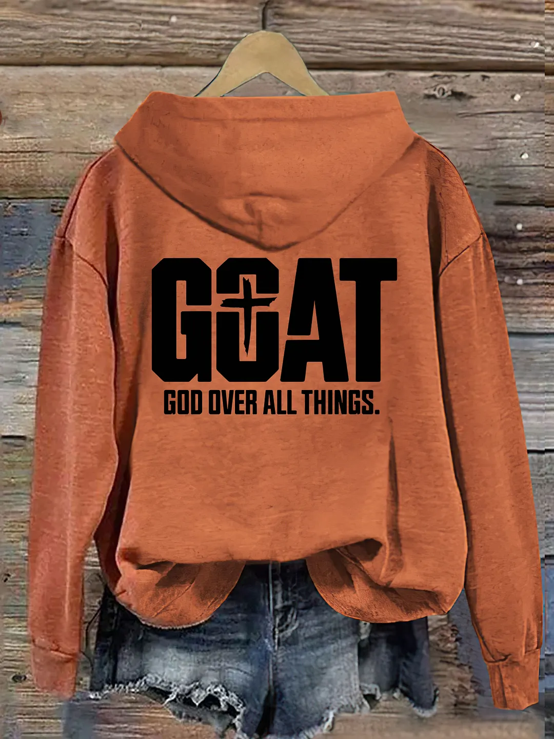 Goat God Over All Things Hoodie