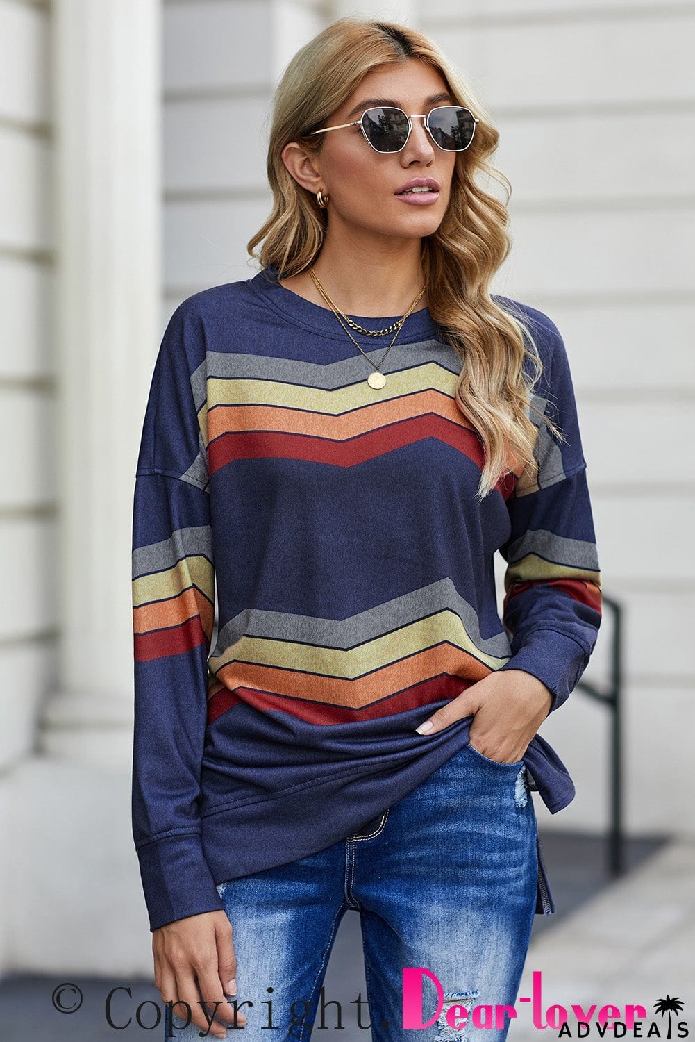 Color Block Classic Sweatshirt